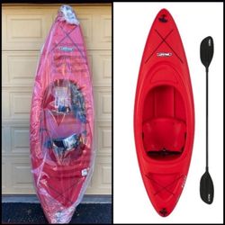 NEW in Packaging Lightweight 8ft Kayaks and Paddle