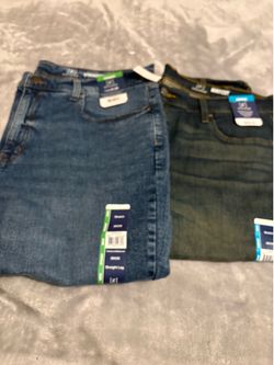 New Mens Jeans. 36x30 Straight Leg. Stretch.