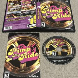 Pimp My Ride (PlayStation 2, PS2) Complete CIB w/ Manual