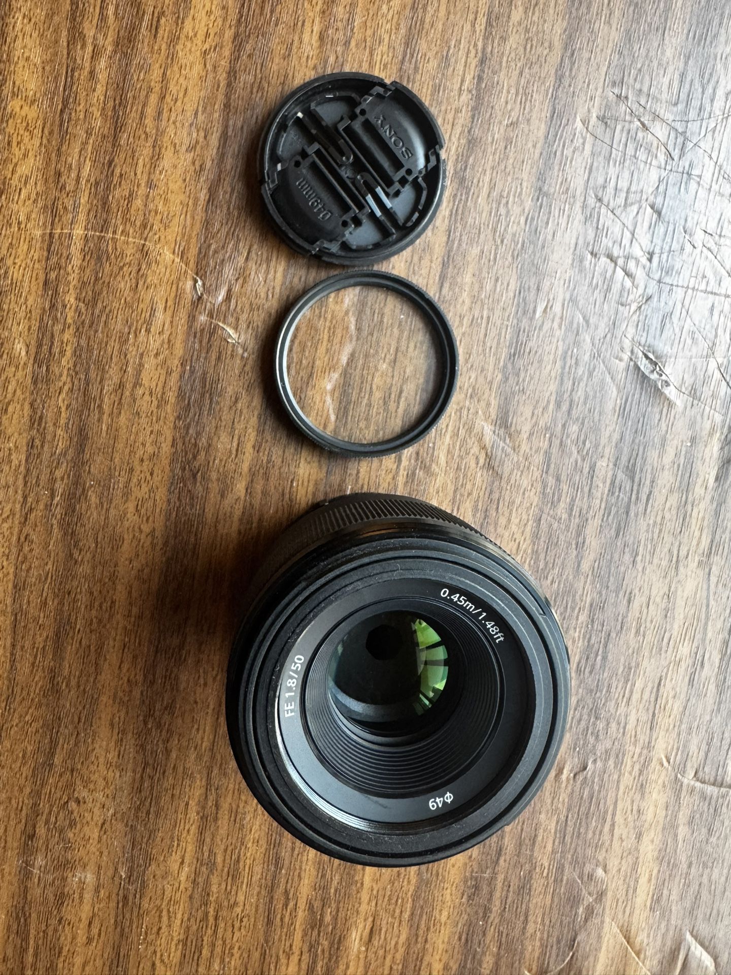 Sony Fe 50mm F/1.8 Standard Prime Lens E Mount Camera Lens