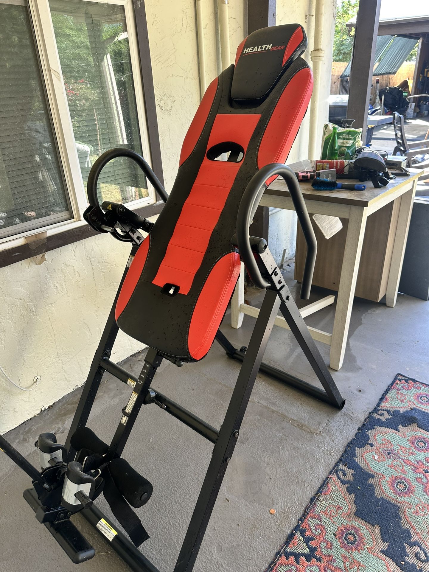 Health Gear ITM5500 Advanced Technology Inversion Table With Vibro