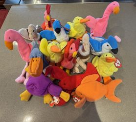 15 Teenie Beanie Babies 