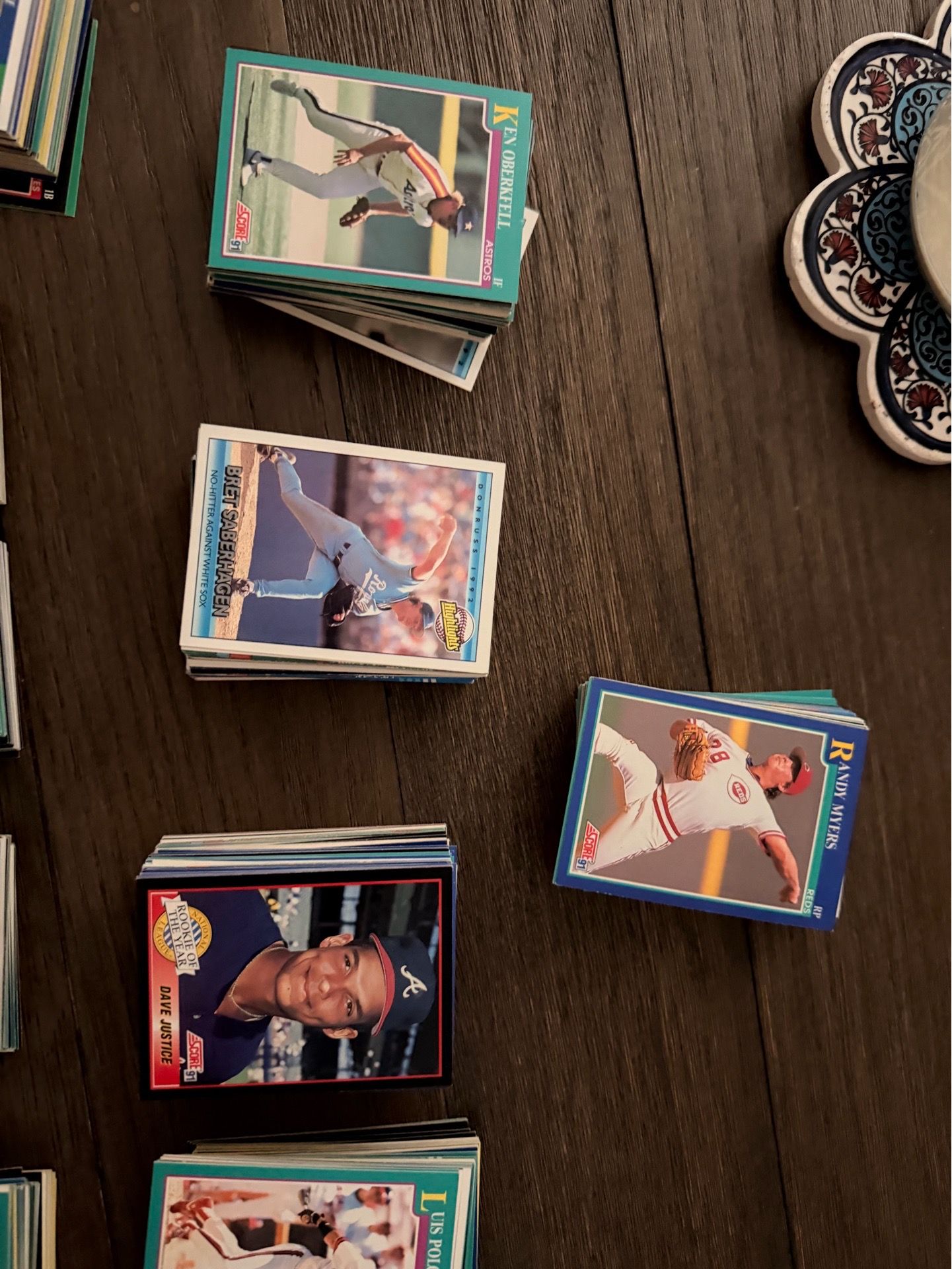 Baseball cards
