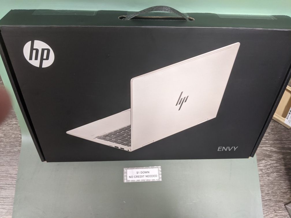 Hp Envy 2 In 1 Laptop New - Pay $1 today and pay the rest later -