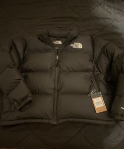 The North Face Black Puffer Jacket with Tags