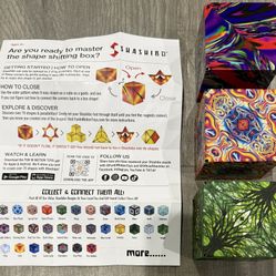 Shashibo Magnetic Shape‑Shifting Cubes – Lot of 3 Designs