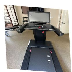 once pressure Sunny Health & Fitness Treadmill Exercise at Home