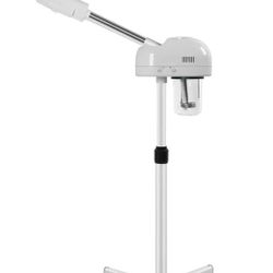 Professional Ozone Facial Steamer - Adjustable & Rotatable, White
