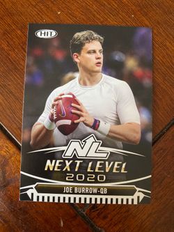 Joe Burrow HIT Next Level SAGE card