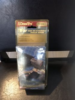 Draw-Tite; T-Connector Trailer Wiring Kit.