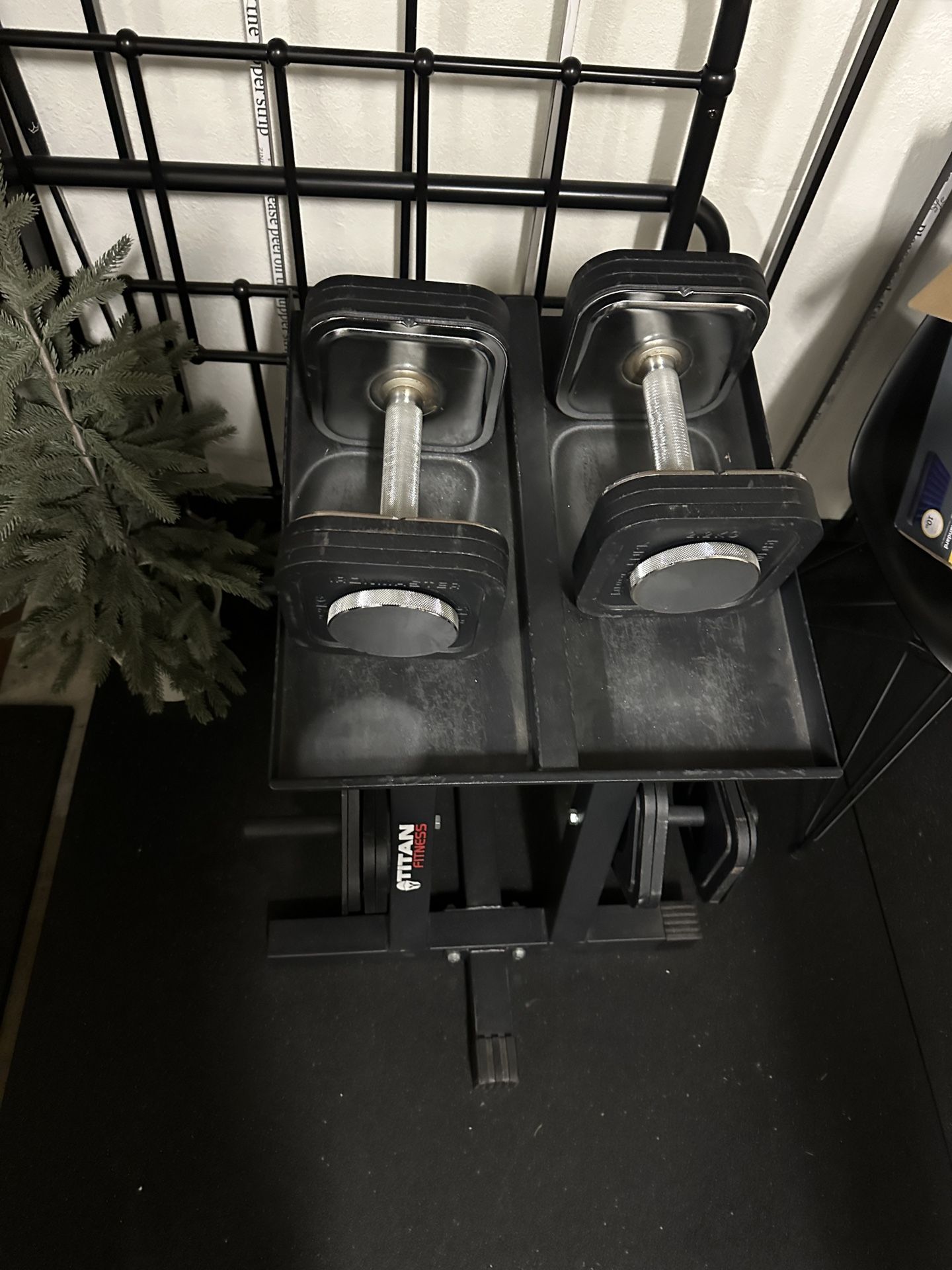 Iron Master 70 LB Dumbells (Stand Not For Sale)