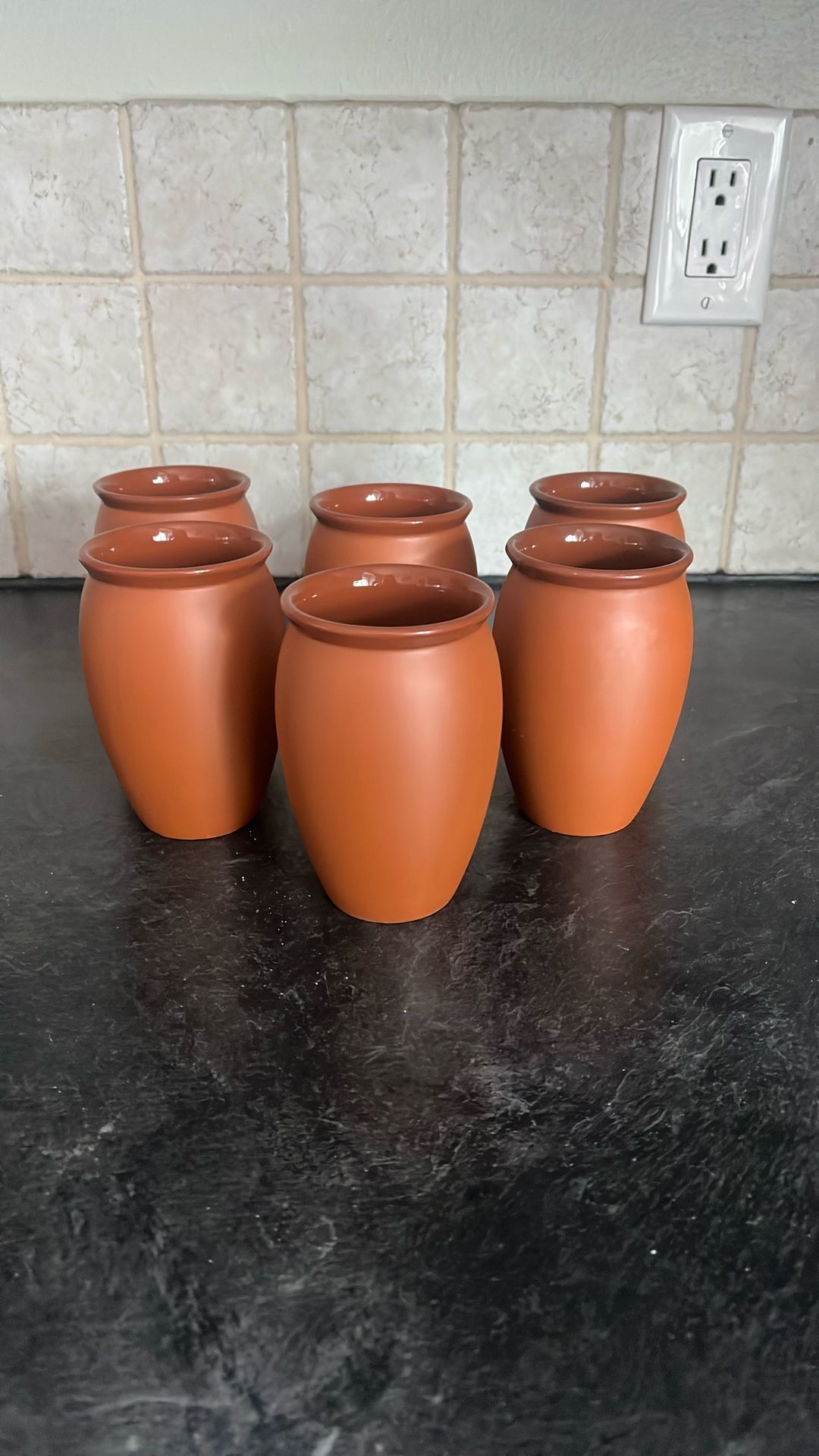 New Terracotta Glasses