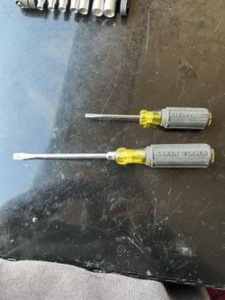 Klein tools Flat Head Screwdrivers 