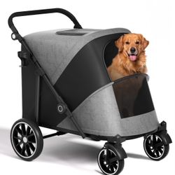 NEW Large & Extra Large Dog Pet Stroller
