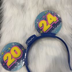 Disney Blue 2024 Light Up Ears