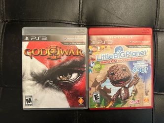 PS3 God of War III LittleBigPlanet Game of the Year Edition Bundle