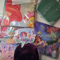 Ariel Birthday Party Supplies 