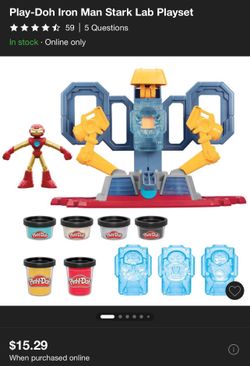 Play Doh Iron Man Armor Maker Lab