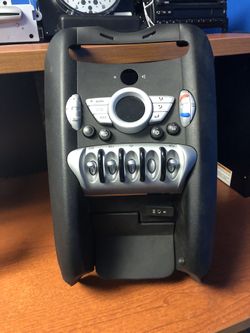 07-10 minicooper A/C climate control, window switch console trim