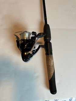 Spinning rod and reel . Berkley Lightning Rod, 6', M itchell 300x reel.