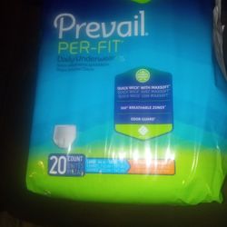 Prevail Ex Large Diapers 