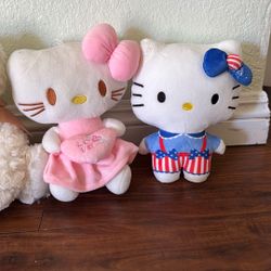 Hello Kitty Plushies