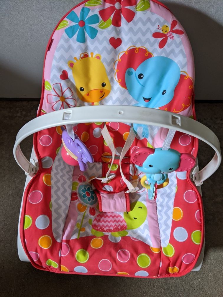 Infant to toddler rocking chair