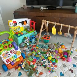 Kids Toys For Ages 0-1.5 Years All For 50$