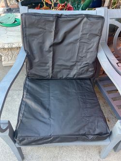 Patio Cushions.  24x24 Black