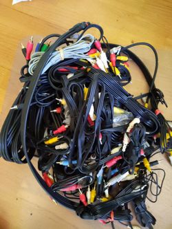 RCA , component , S-video cables