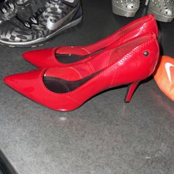 Womens Red Pumps Size 10