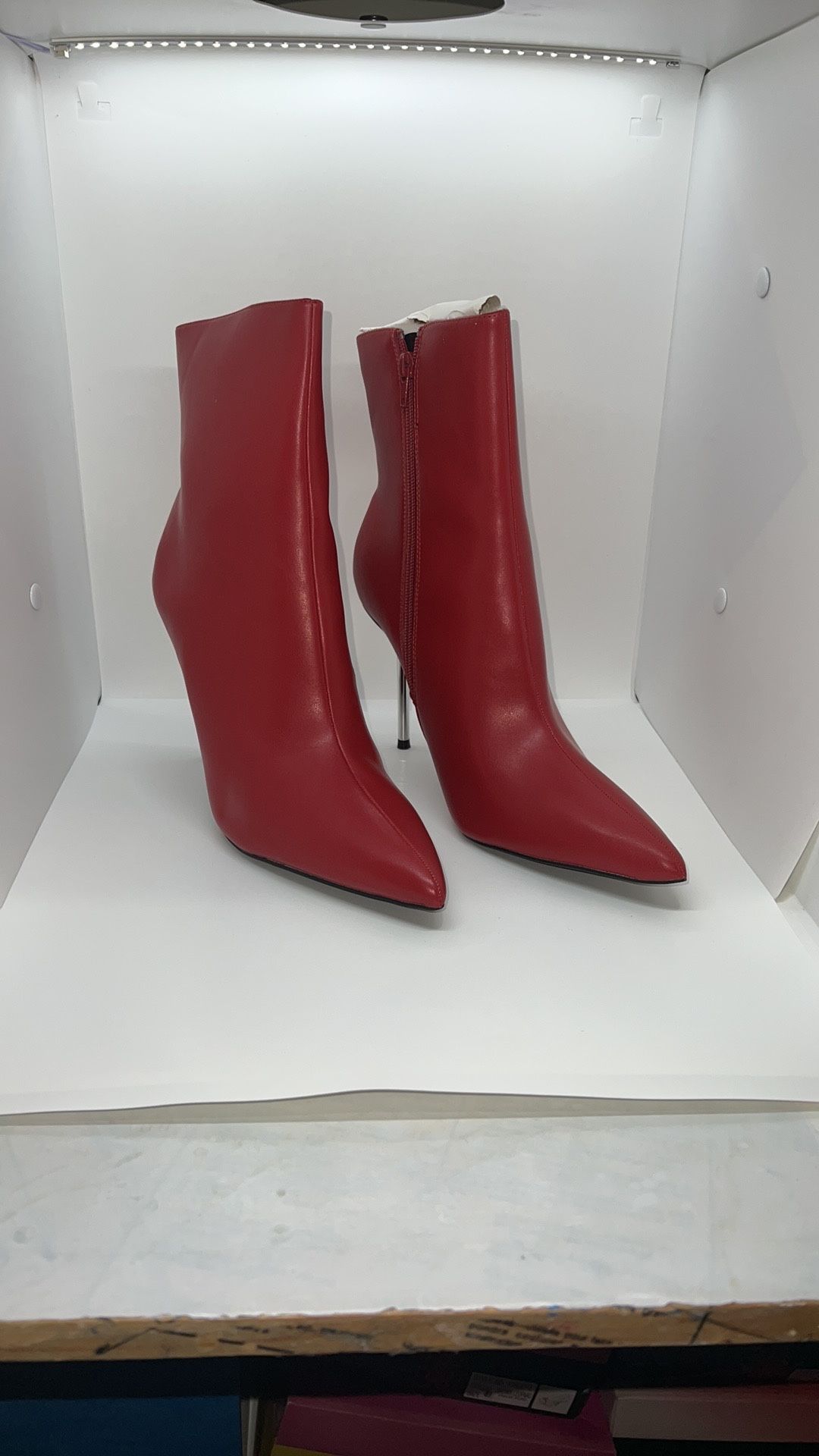Size 12 Red High Heel Boots