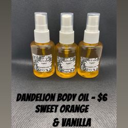 Homemade Dandelion Body Oil 