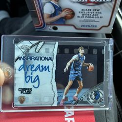 🔥🔥 2025-26 Topps Chrome Cooper Flagg Inspirational RC IP-18 Rookie Card Mavs 🔥🔥
