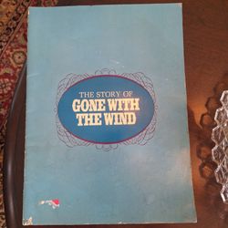 Vintage - The Story of Gone With the Wind Movie Souvenir Brochure 1967 Bob Thomas