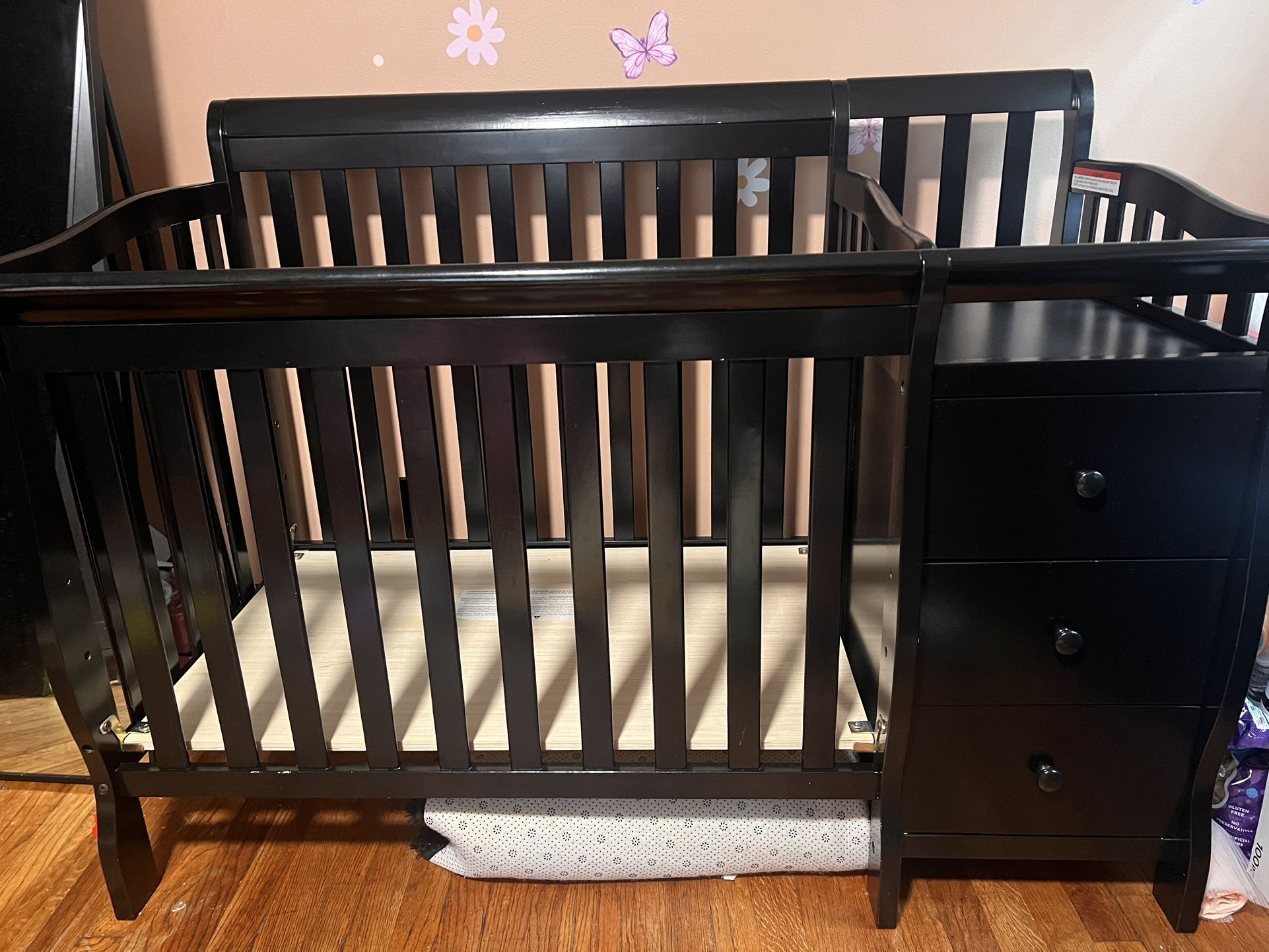 Baby Mini Crib & Mattress