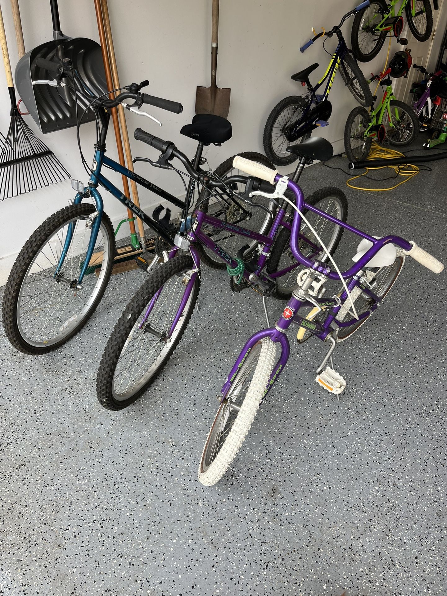 3 Bikes!