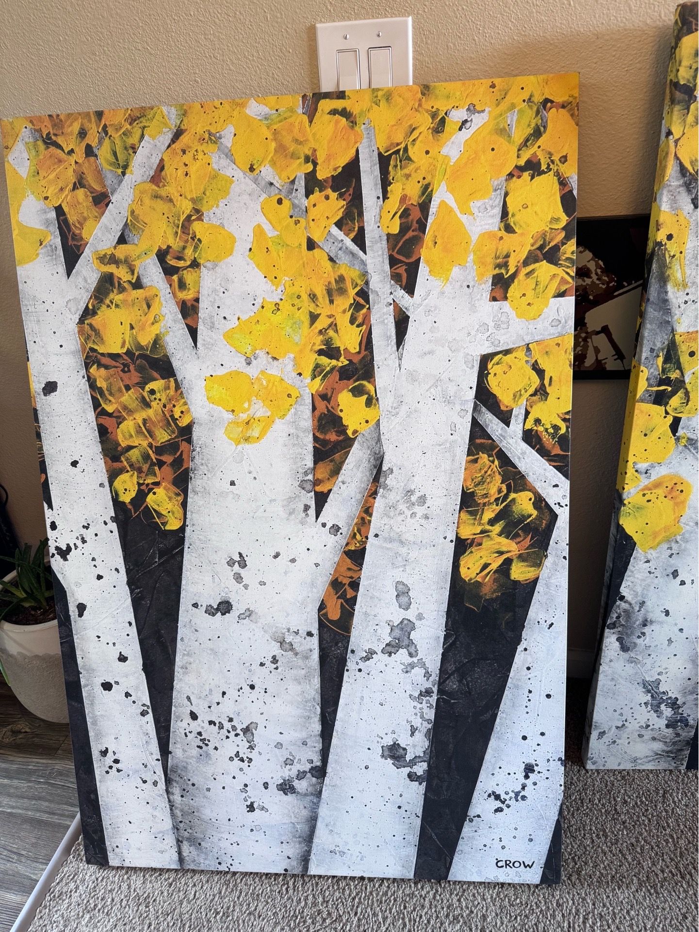 2 Large Tree Prints