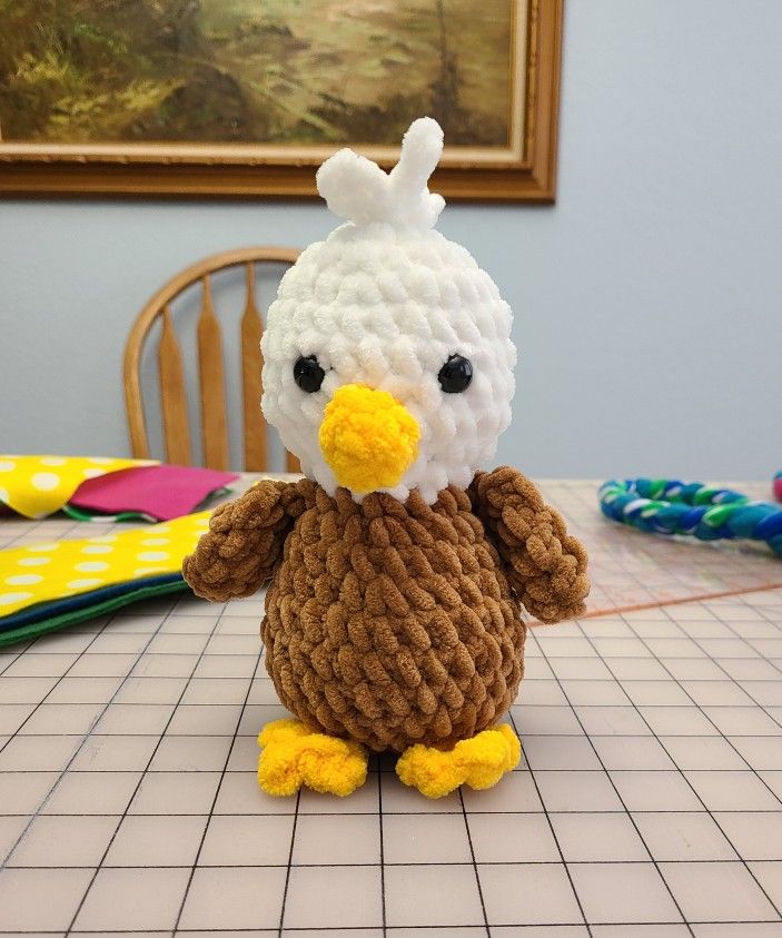 Plush Baby Eagle Toy