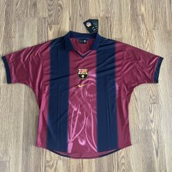 Cactus Jack X Barca Retro Home Skeleton Jersey 