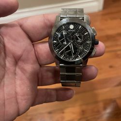 45 Milimeter Carbon Fiber Dial Movado chronograph 
