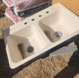 Enameled cast iron sink FREE