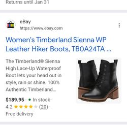 Timberland Boots Sienna 