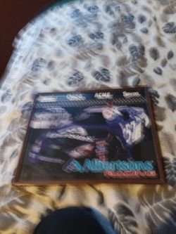 Sign Albertsons racing picher for sale