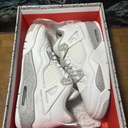 Air Jordan 4 Retro GS White Oreo 2021