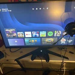 Xbox Series X With 120 FPS Monitor 