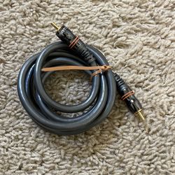 6 ft Digital Coaxial Audio Phono Cable AR Acoustic Research Gray