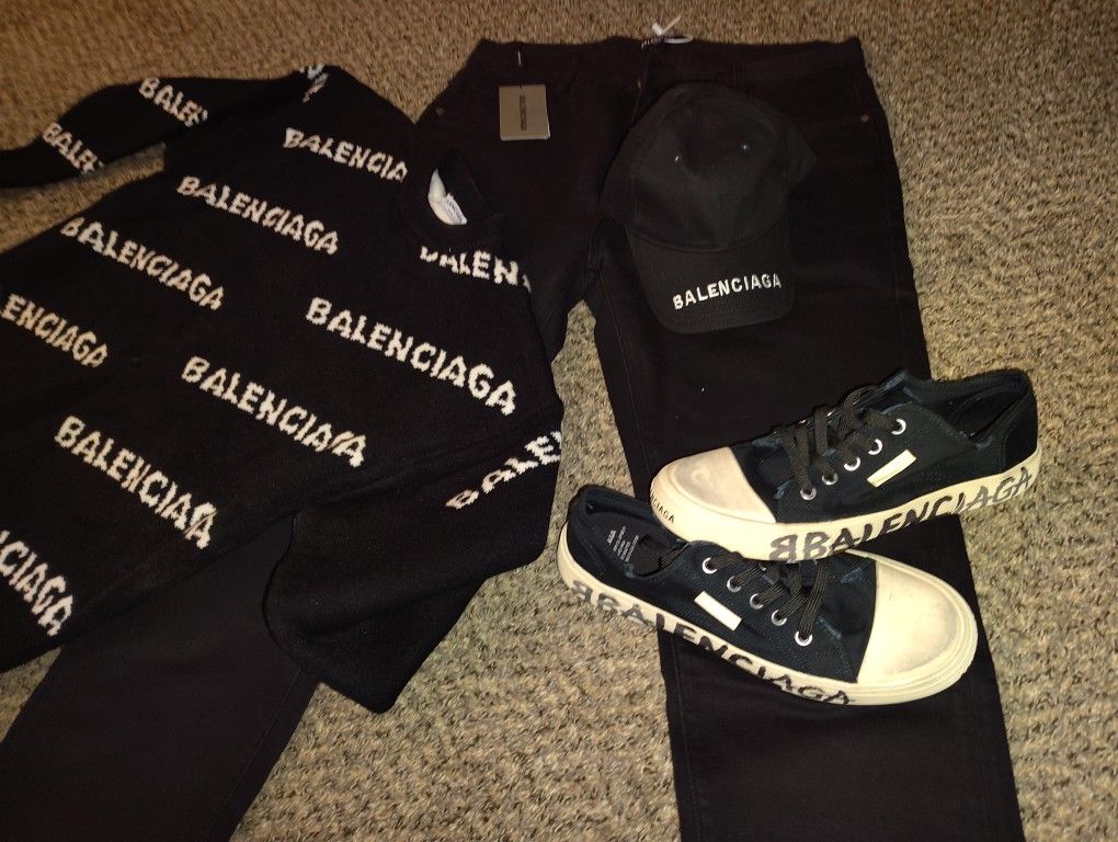Balenciaga Outfit 5pc With Shades