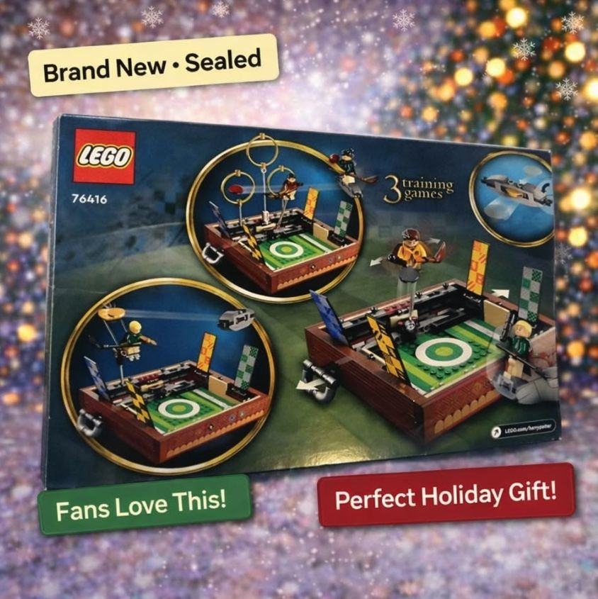 New LEGO Harry Potter Quidditch Trunk – Sealed Box