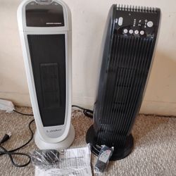 New Tower Heater With Remote Control - Each For $60